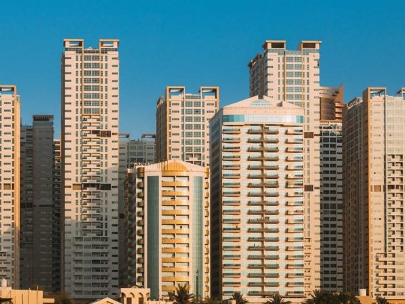 Elegant high-rise apartment