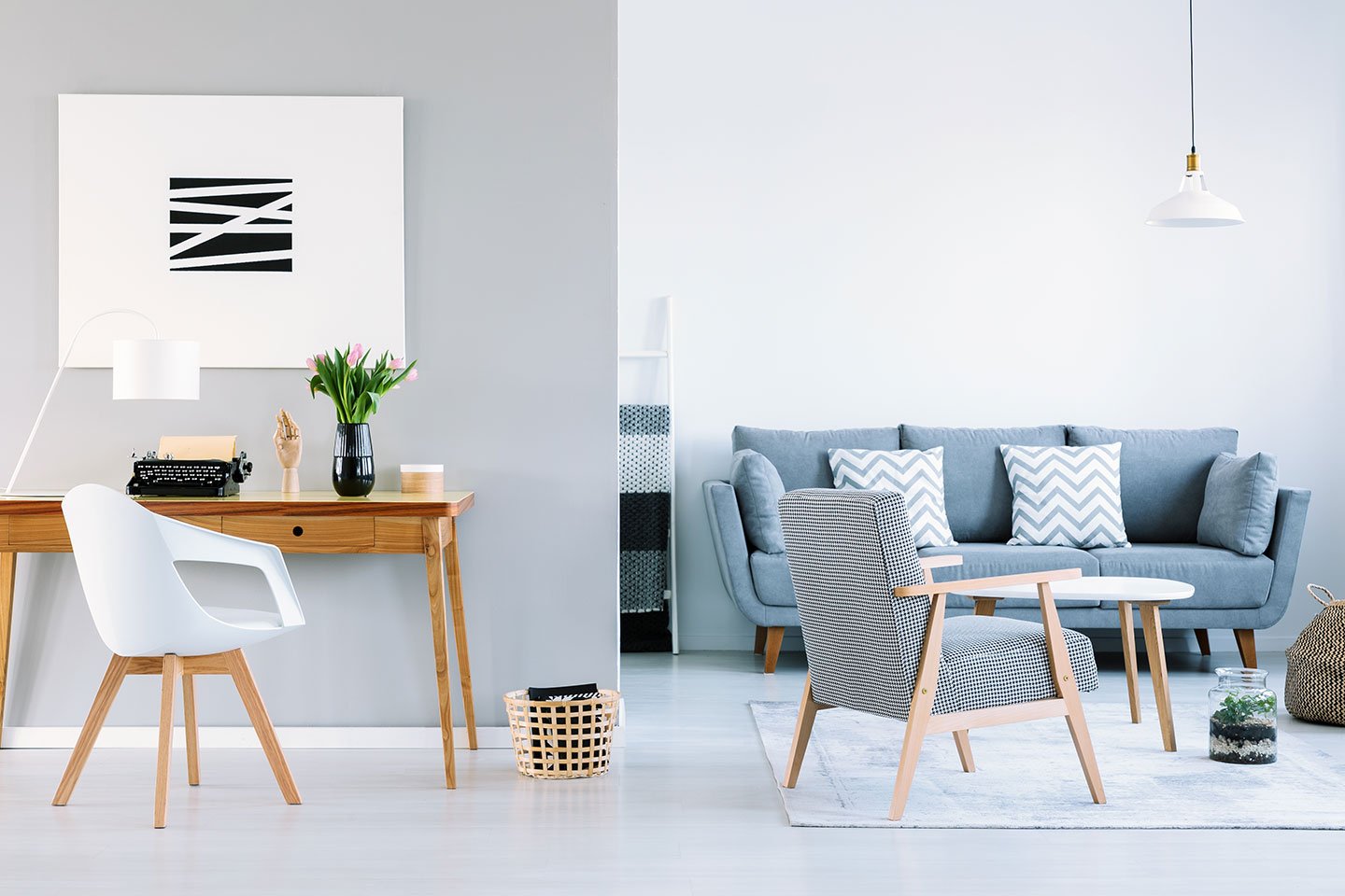 Modern studio apartment