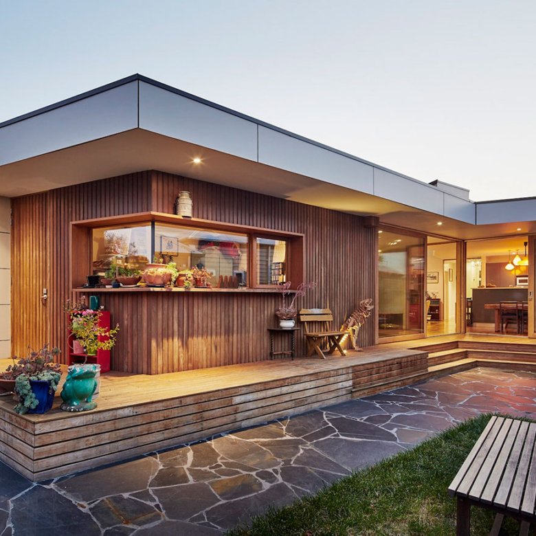 Suburban semi-detached house