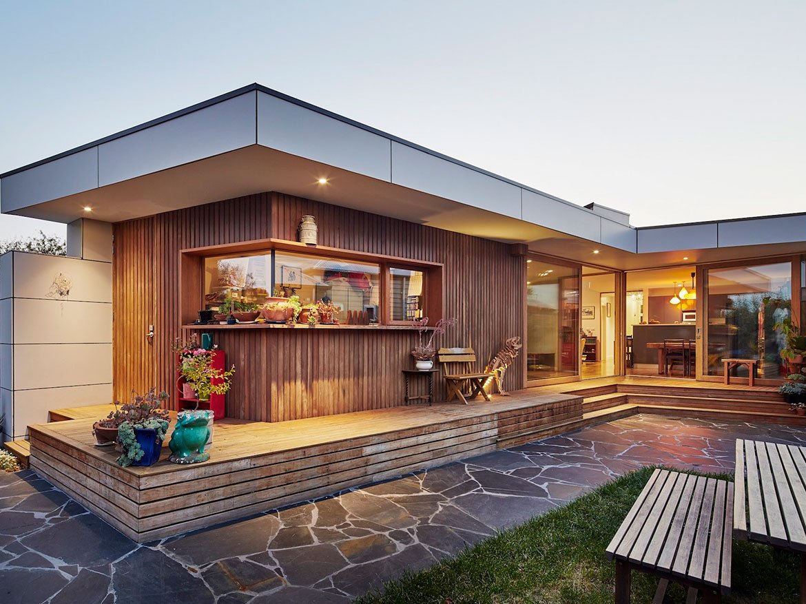 Suburban semi-detached house