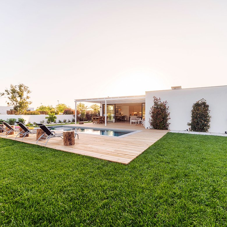 Home with terrace